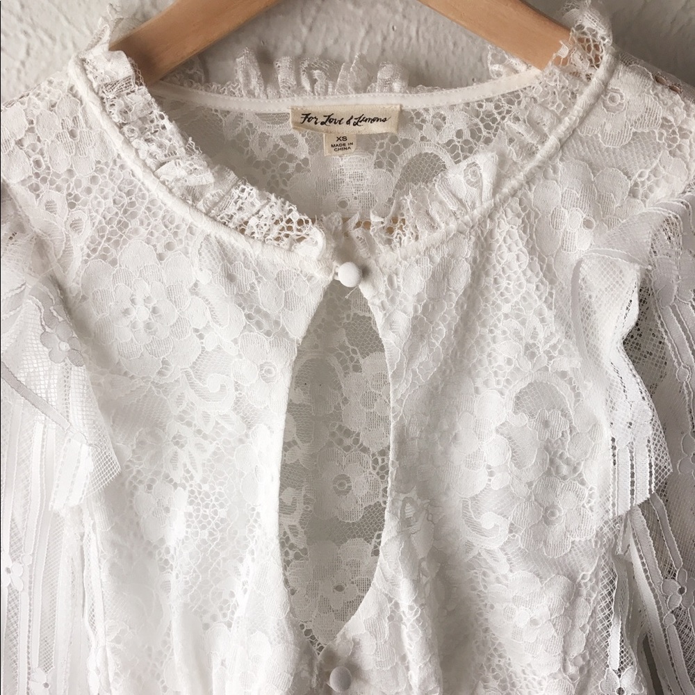 For Love and Lemons Abigail Blouse - Picture 5 of 5
